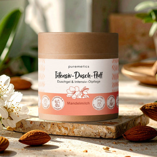 Intensiv-Dusch-Fluff 'Mandelmilch'