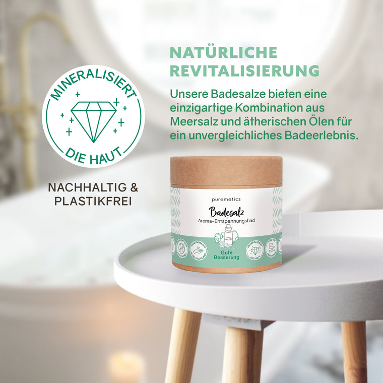 Badesalz 'Gute Besserung'