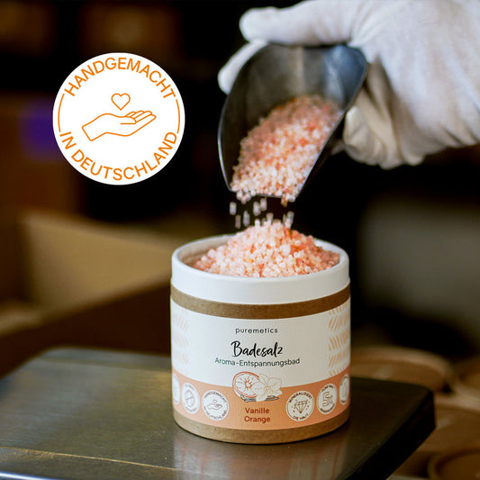 Badesalz 'Vanille Orange'