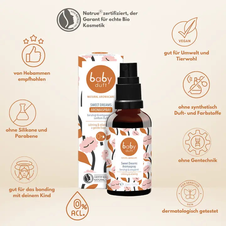 Babyduft - SWEET DREAMS aroma spray