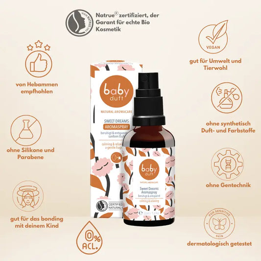Babyduft - SWEET DREAMS Aromaspray