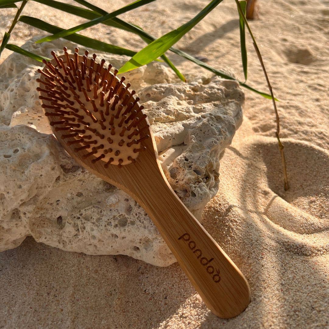 Bamboo hairbrush