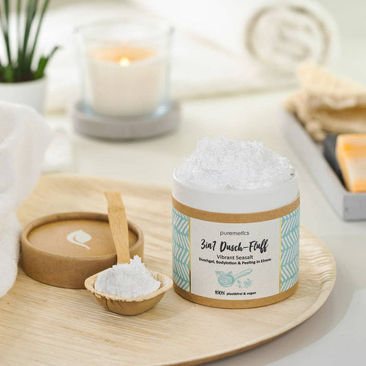 3in1 shower fluff 'Vibrant Seasalt'