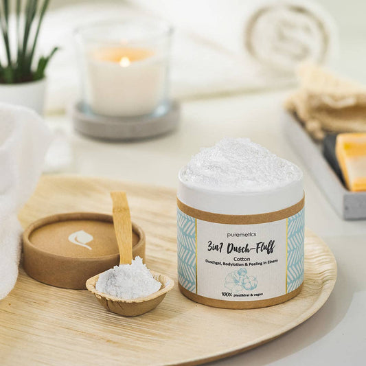 3in1 Shower Fluff 'Cotton'