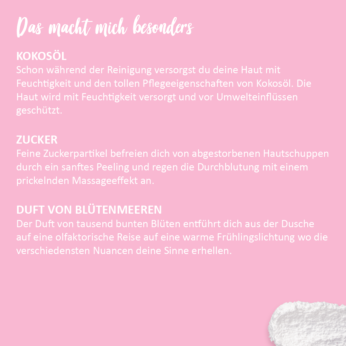 Beschreibung Dusch-Fluff