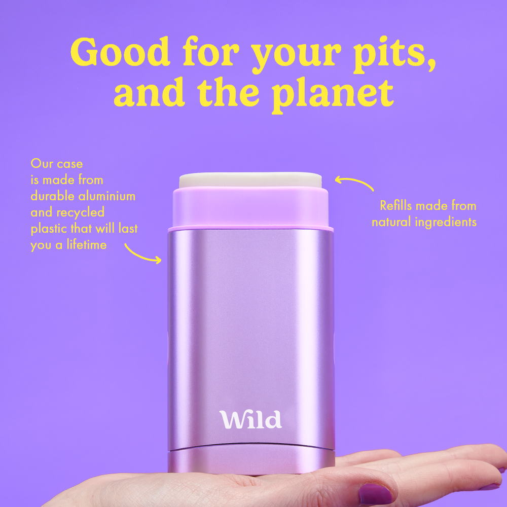 Wild - Deodorant Starter Set Purple "Coconut & Vanilla"