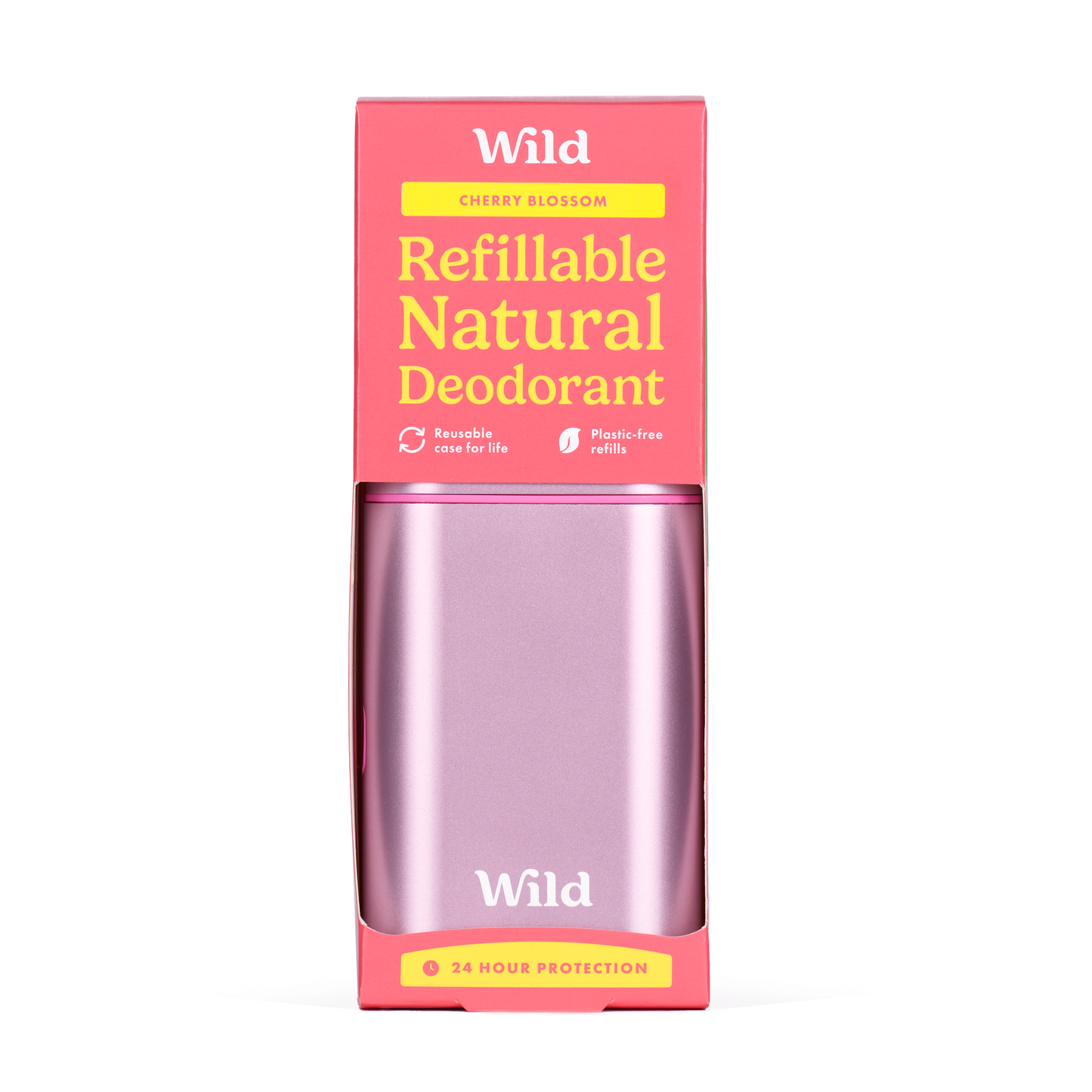 Wild - Coffret de démarrage déodorant rose « Cherry Blossom »