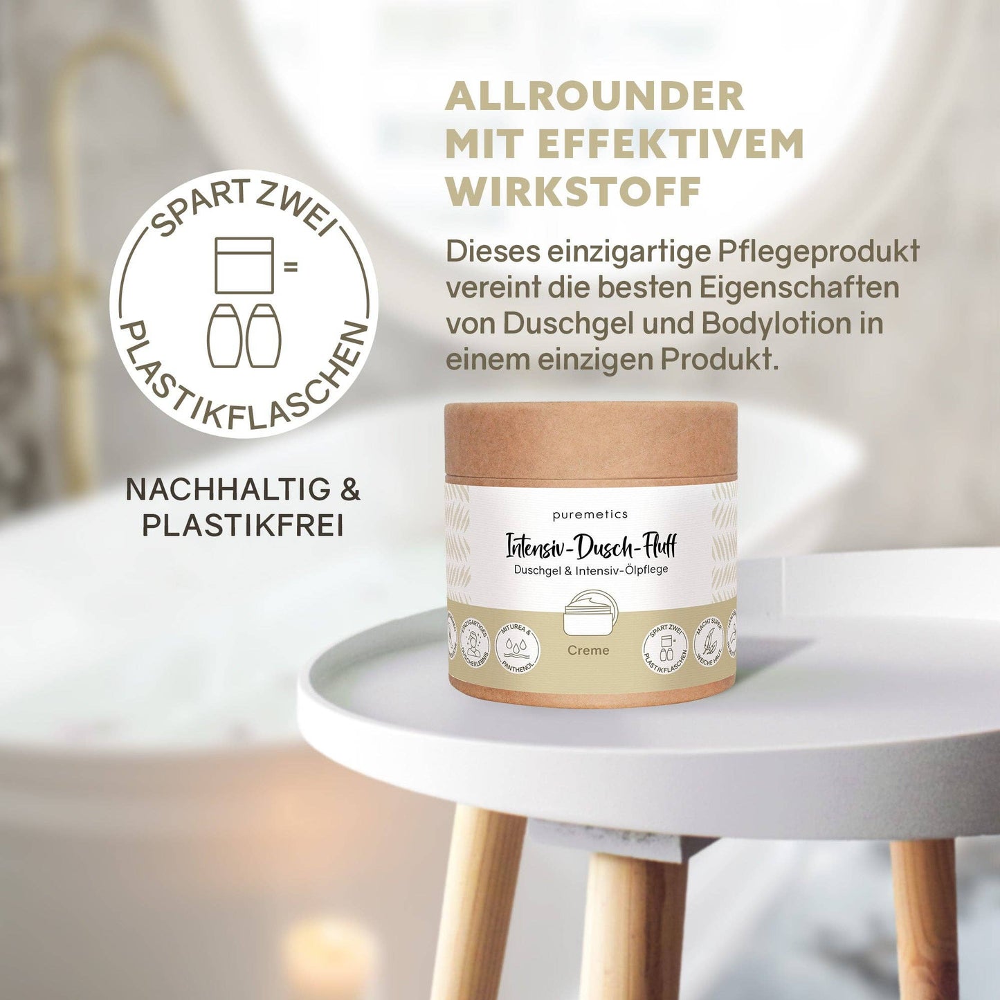 Intensiv-Dusch-Fluff 'Creme'