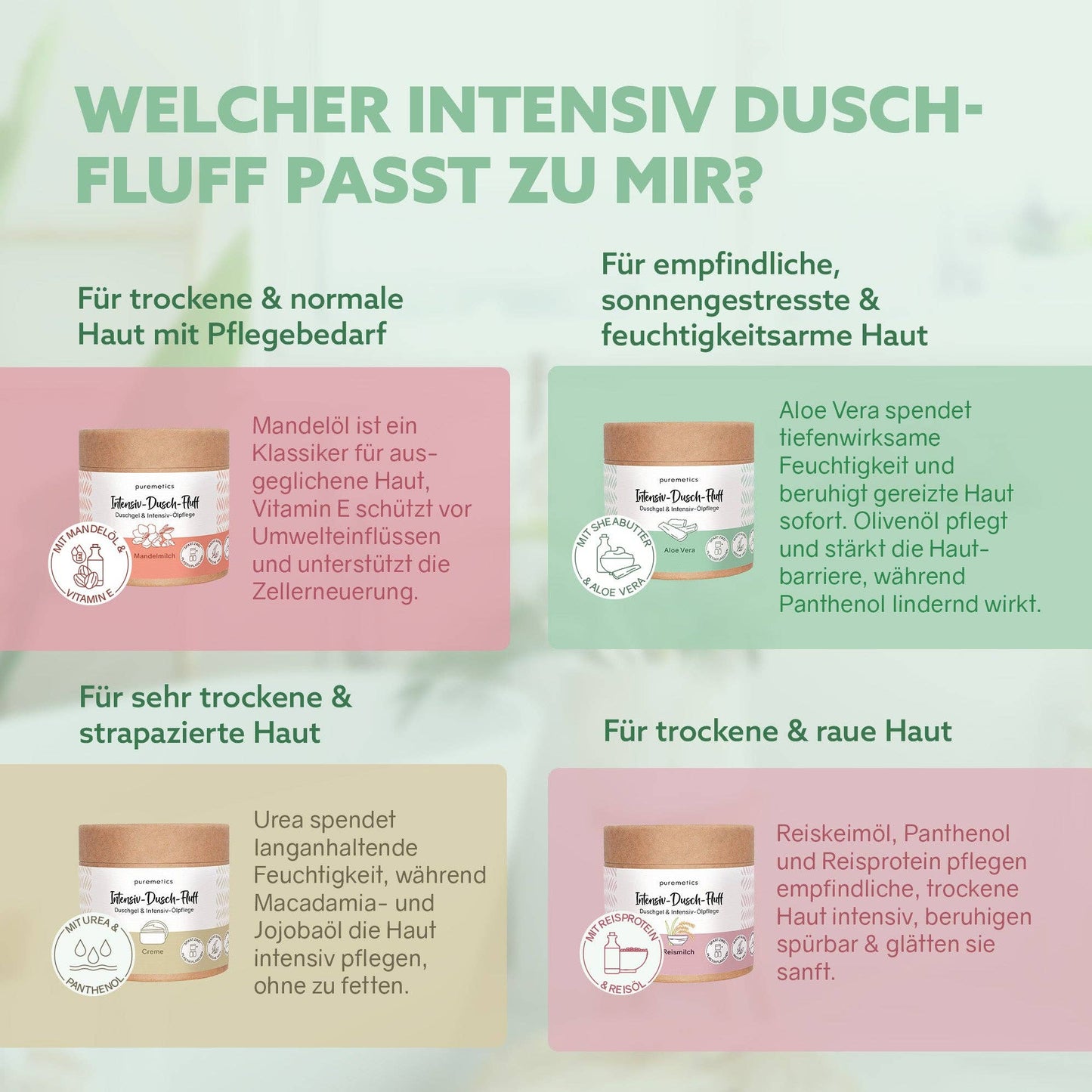 Intensiv-Dusch-Fluff 'Mandelmilch'