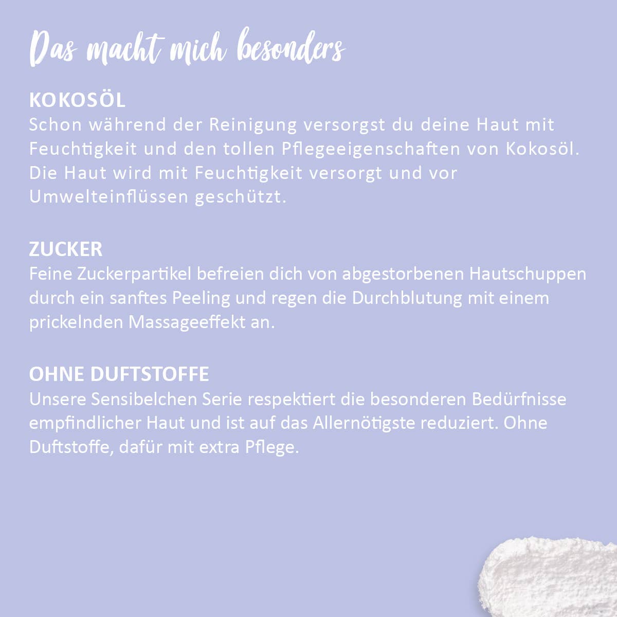 3in1 Dusch-Fluff 'Sensibelchen'