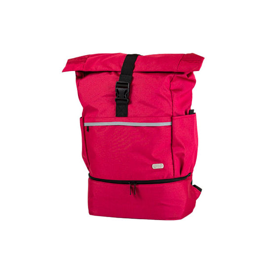 Tembo - Sac à dos ordinateur 2en1 "Chiang Mai" framboise