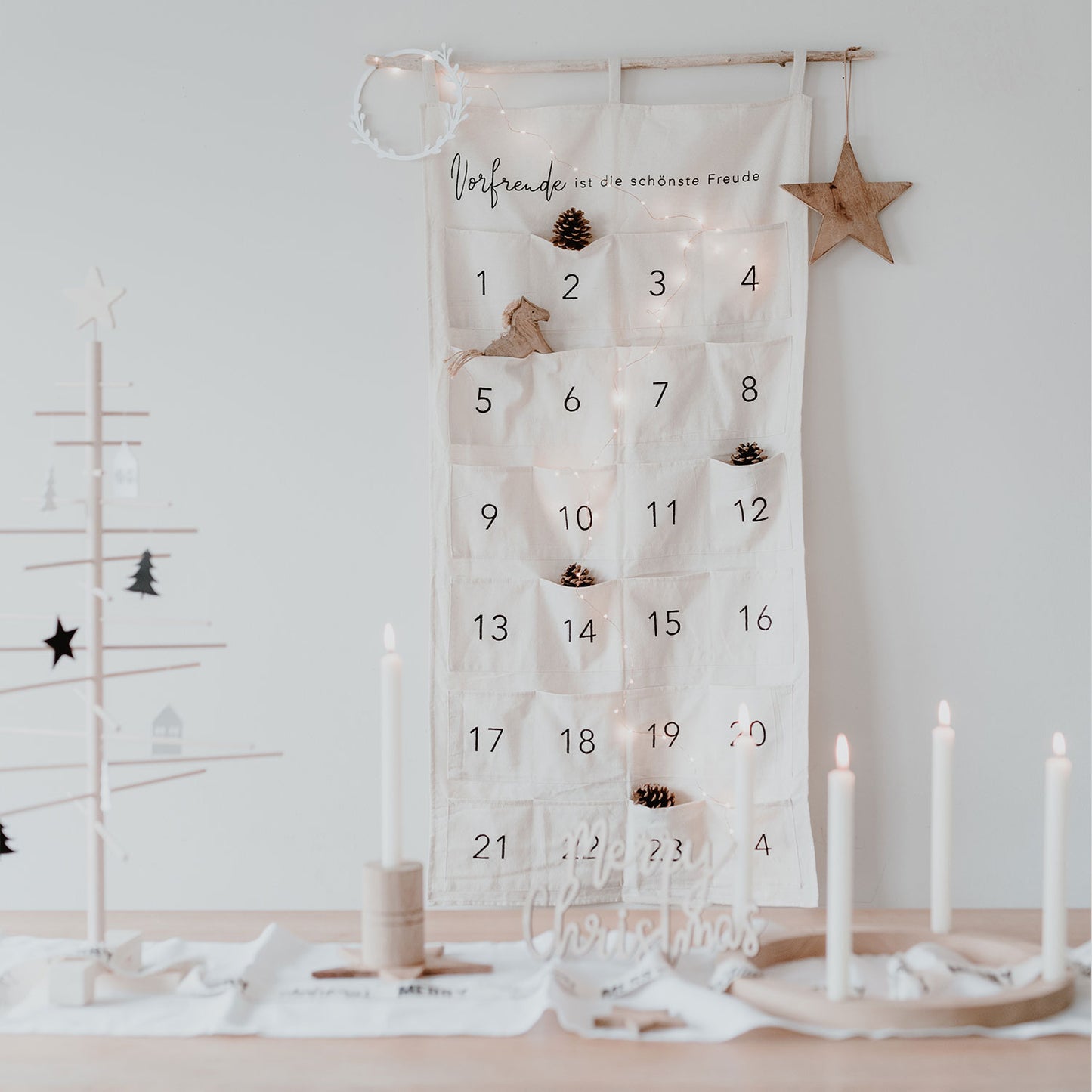 Eulenschnitt Adventskalender Vorfreude