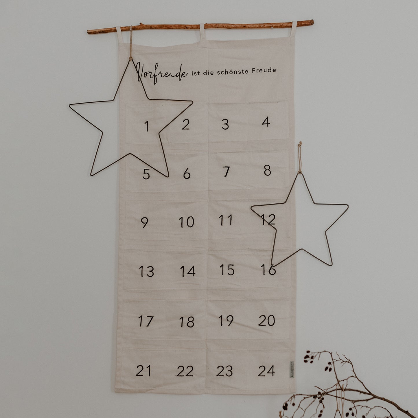 Eulenschnitt Adventskalender Vorfreude