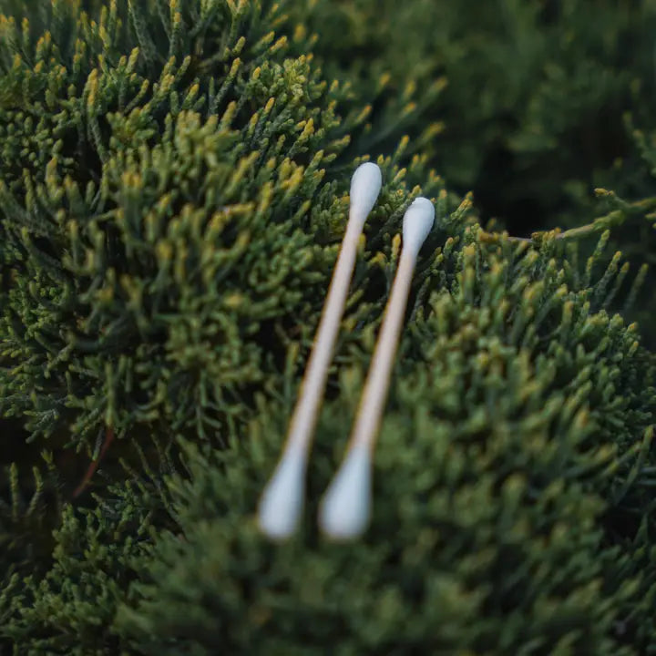 Bamboo cotton swabs (100 pieces)