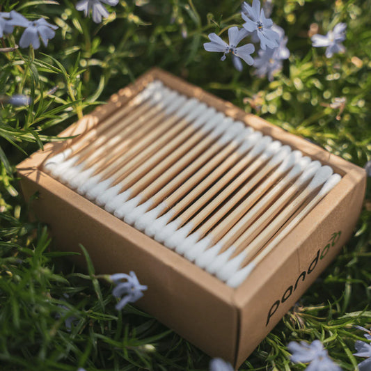 Bamboo cotton swabs (200 pieces)