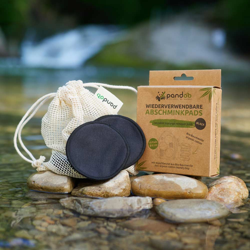 Reusable makeup removal pads made from organic cotton