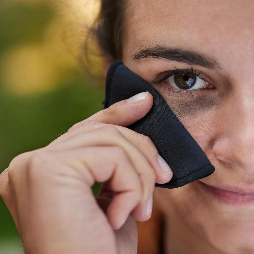 Reusable makeup removal pads made from organic cotton