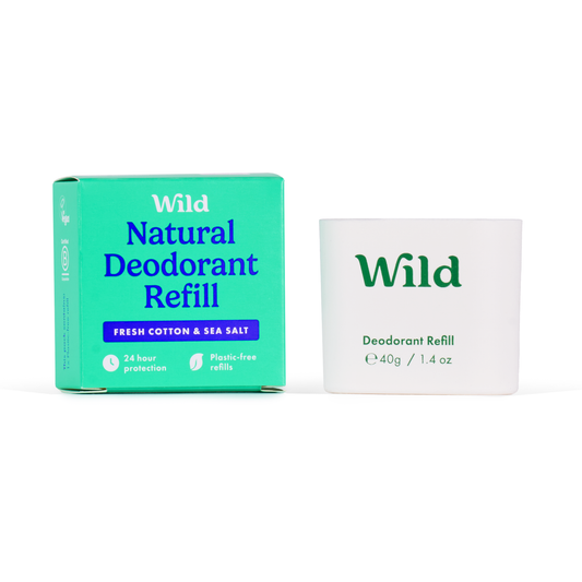 Wild Deo Refill Fresh Cotton & Sea Salt