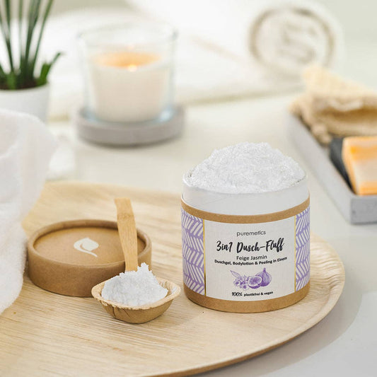 3in1 shower fluff 'Fig Jasmine'
