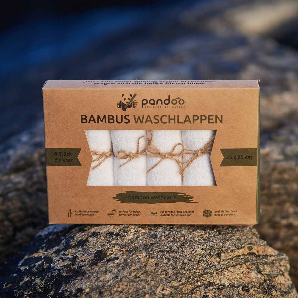Débarbouillettes en bambou