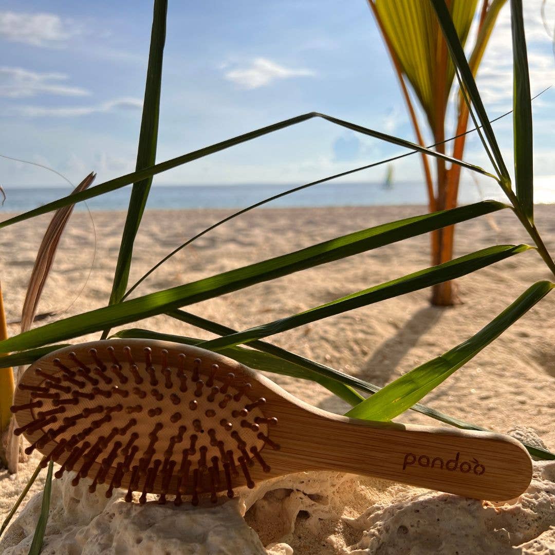 Bamboo hairbrush