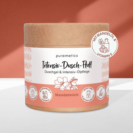 Intensiv-Dusch-Fluff 'Mandelmilch'
