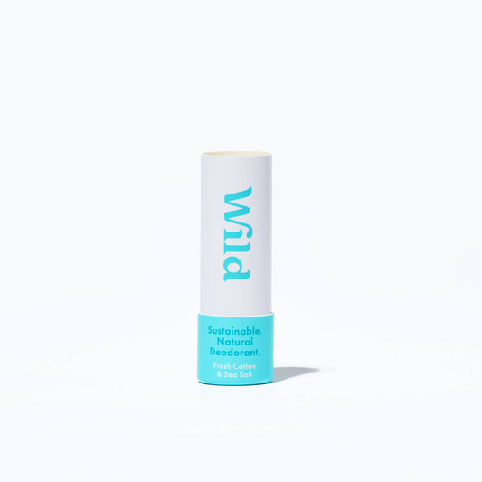 Wild - Mini Deodorant Fresh Cotton & Sea Salt