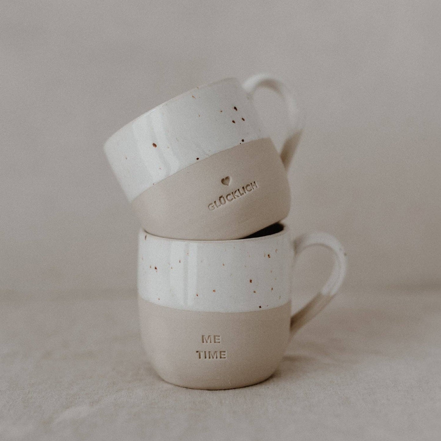 Petite tasse à cappuccino "Happy"