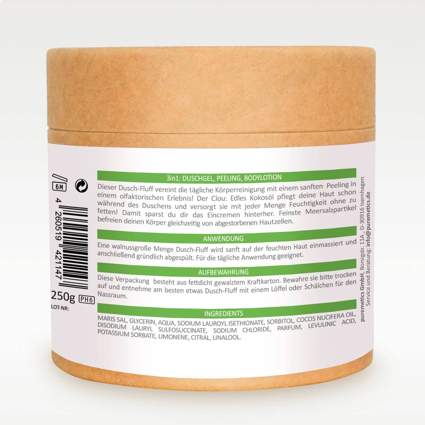 Peluche de douche 3en1 'Lime'
