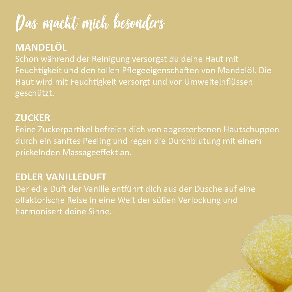 3in1 shower candy 'Vanilla'