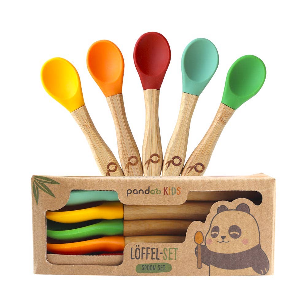 Kinderlöffel-Set aus Bambus