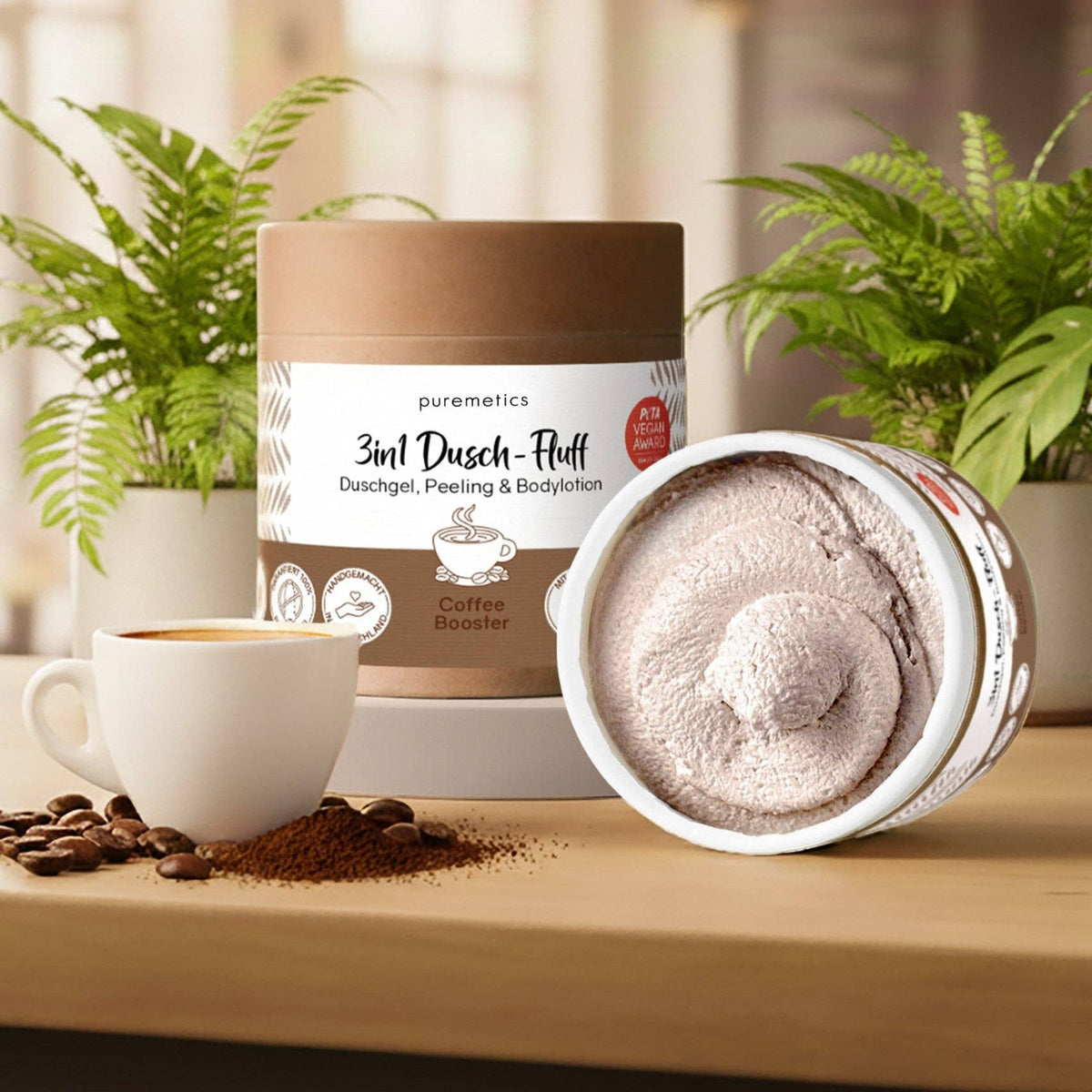 3in1 Dusch-Fluff Coffee Booster