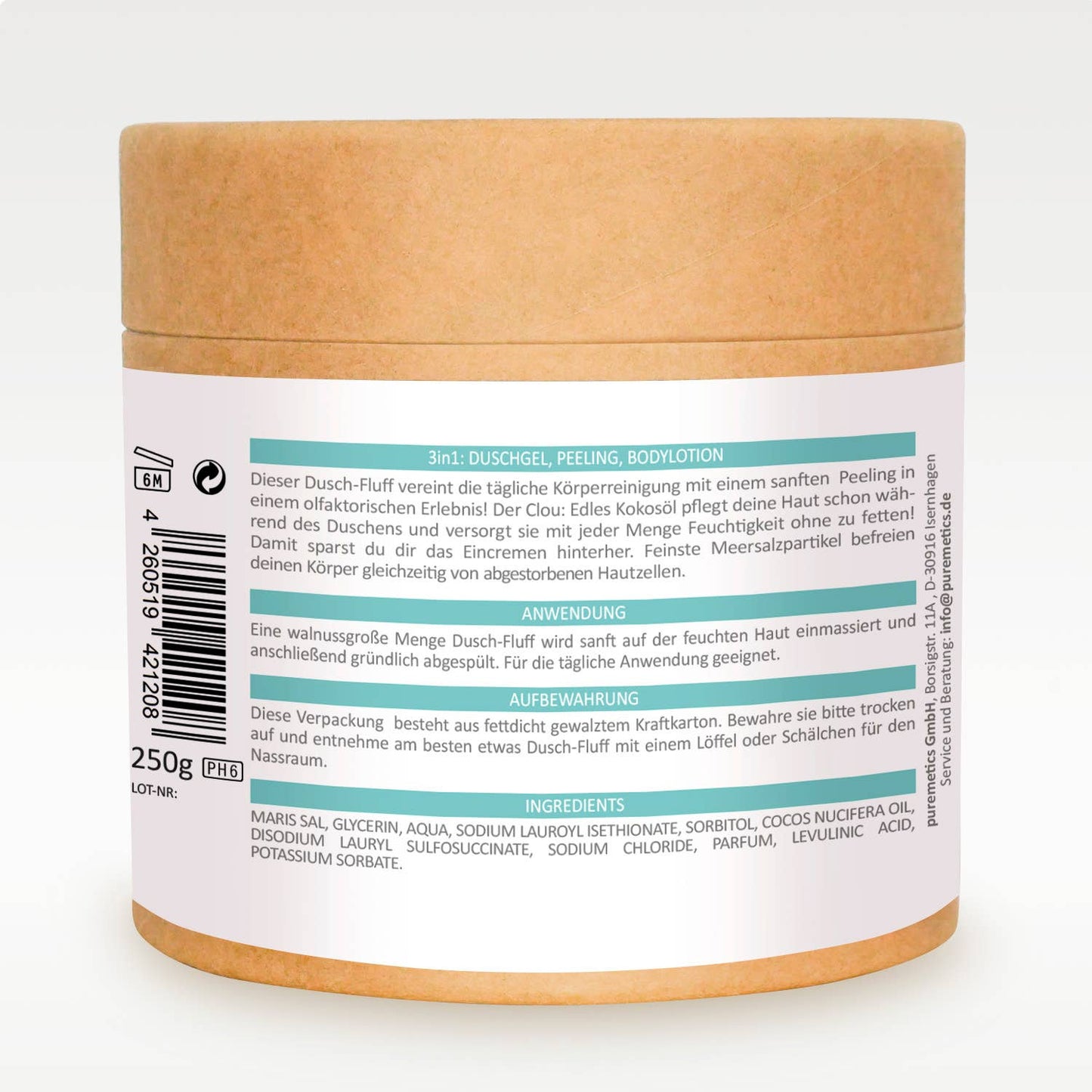 Peluche de douche 3en1 'Vibrant Seasalt'