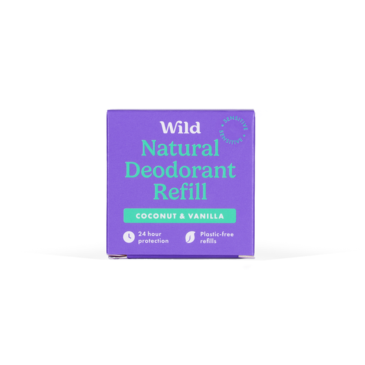 Wild - Deodorant Refill Sensitive Coconut & Vanilla, 40 g