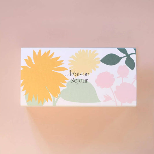 Votive candle duo box “The Floral”