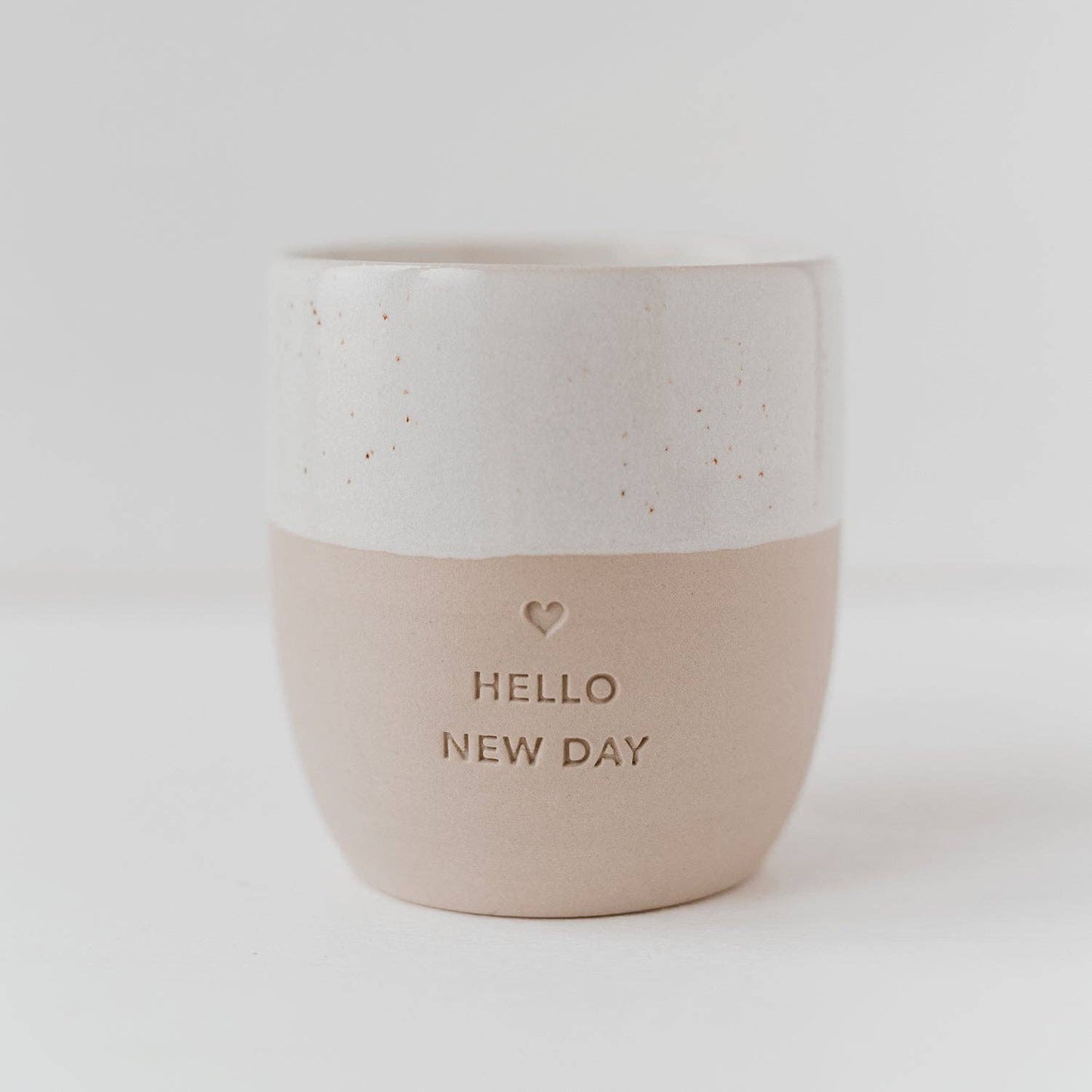 Becher "Hello New Day"