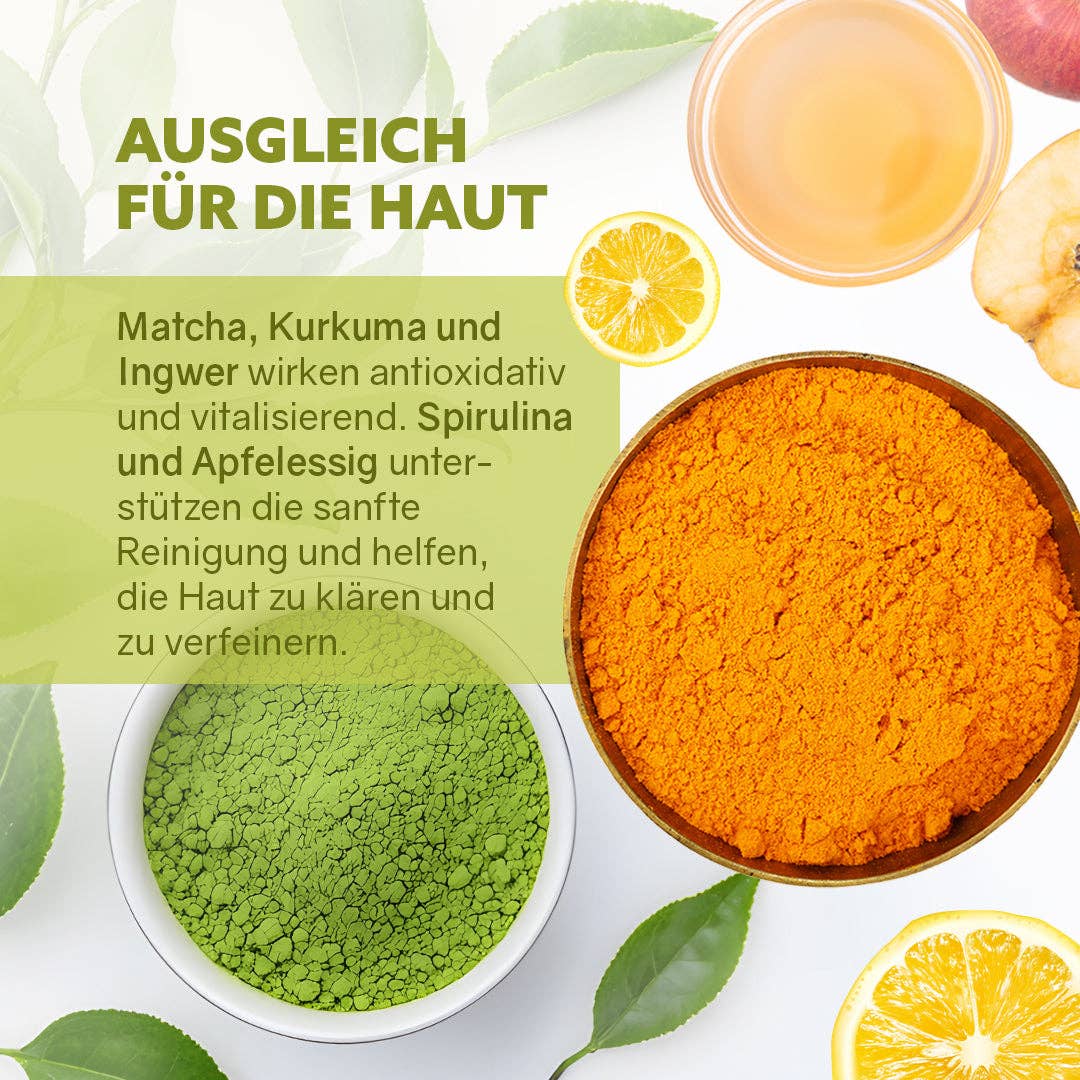 3in1 Dusch-Fluff 'Detox Matcha'