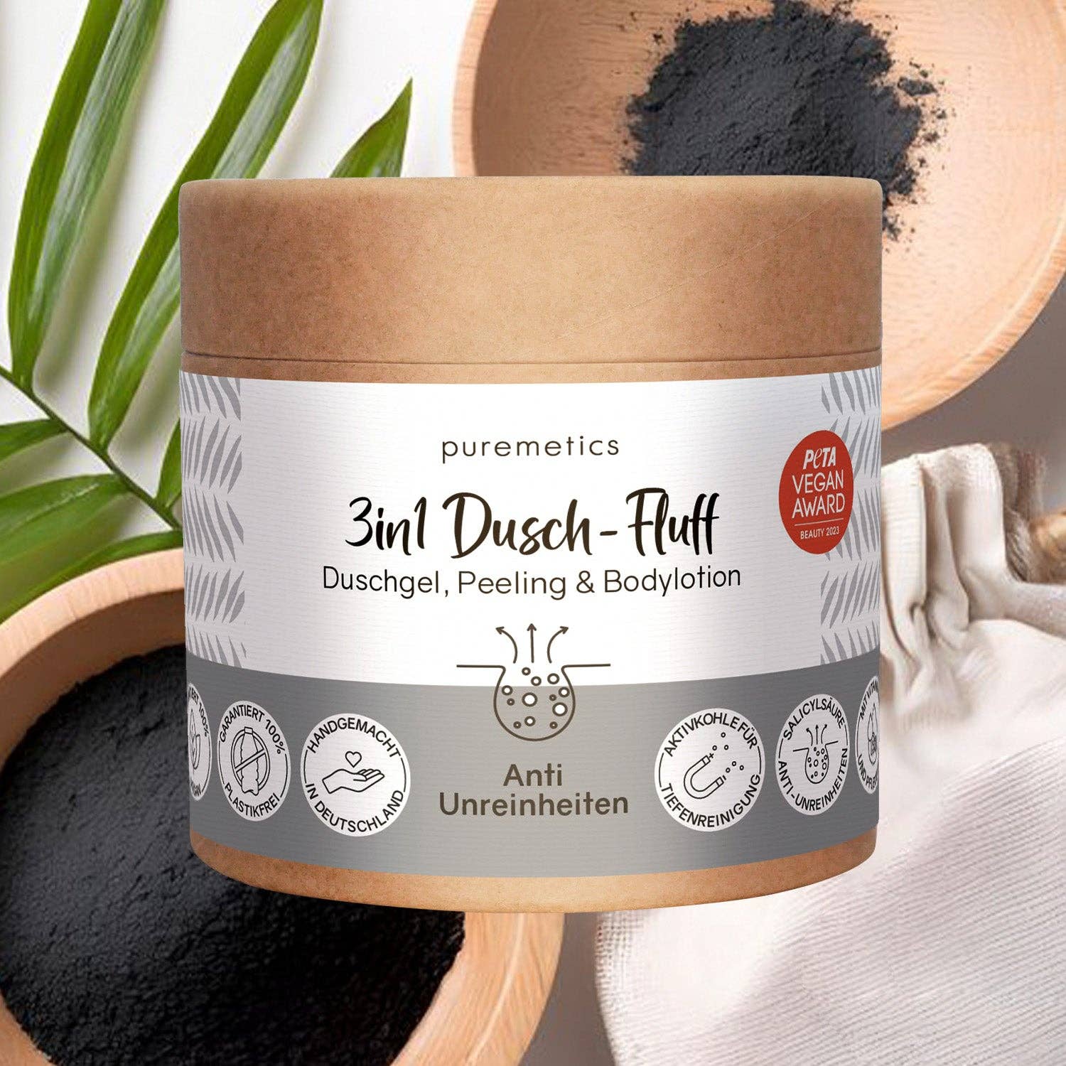 Dusch-Fluff Anti Unreinheiten