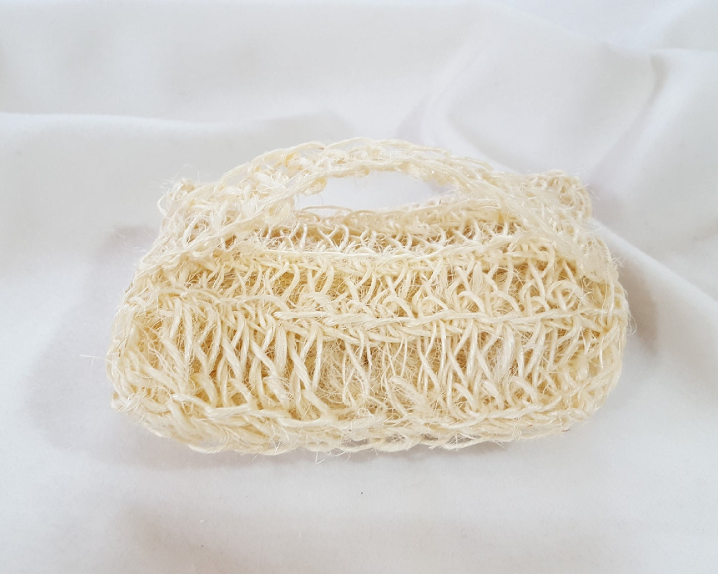 Sisal Duschschwamm mit Griff