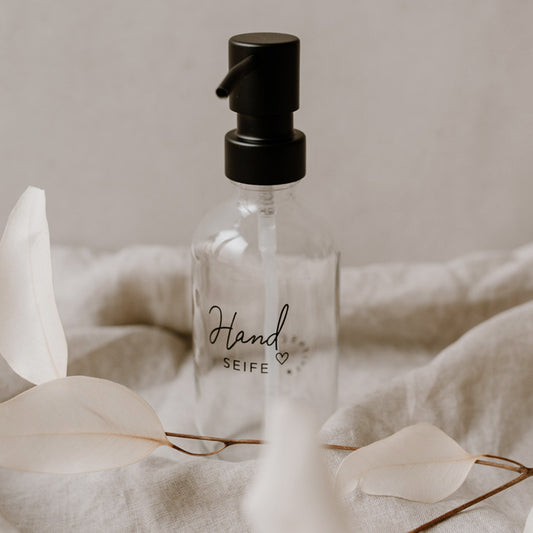 Soap dispenser hand soap transparent 250ml 