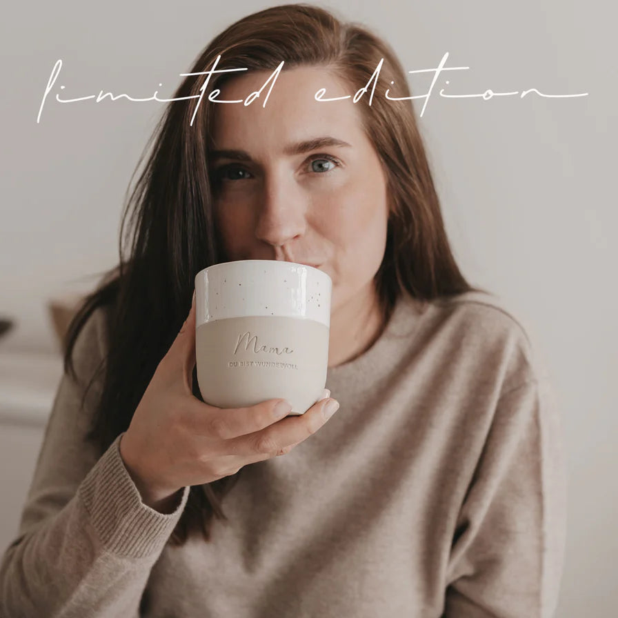 Becher Mama du bist wundervoll mit Frau 