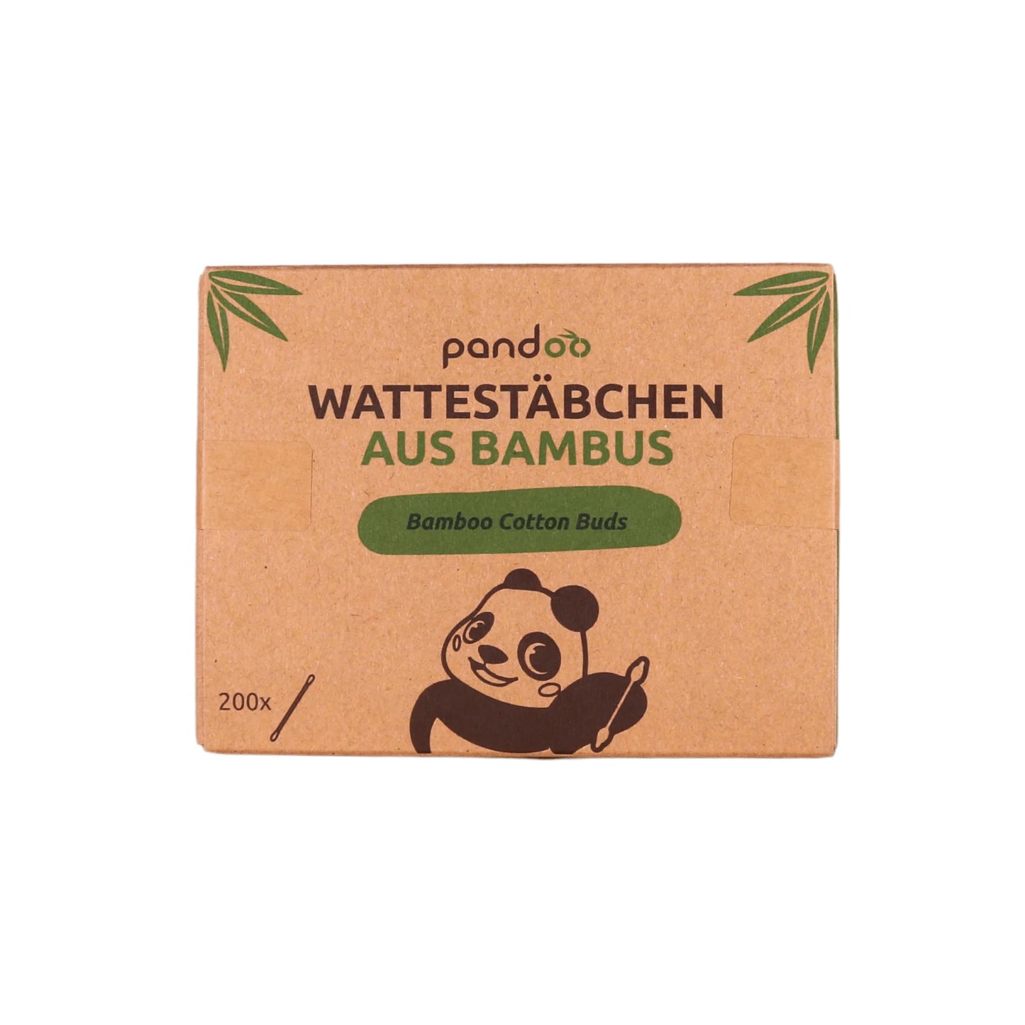 Bamboo cotton swabs (200 pieces)