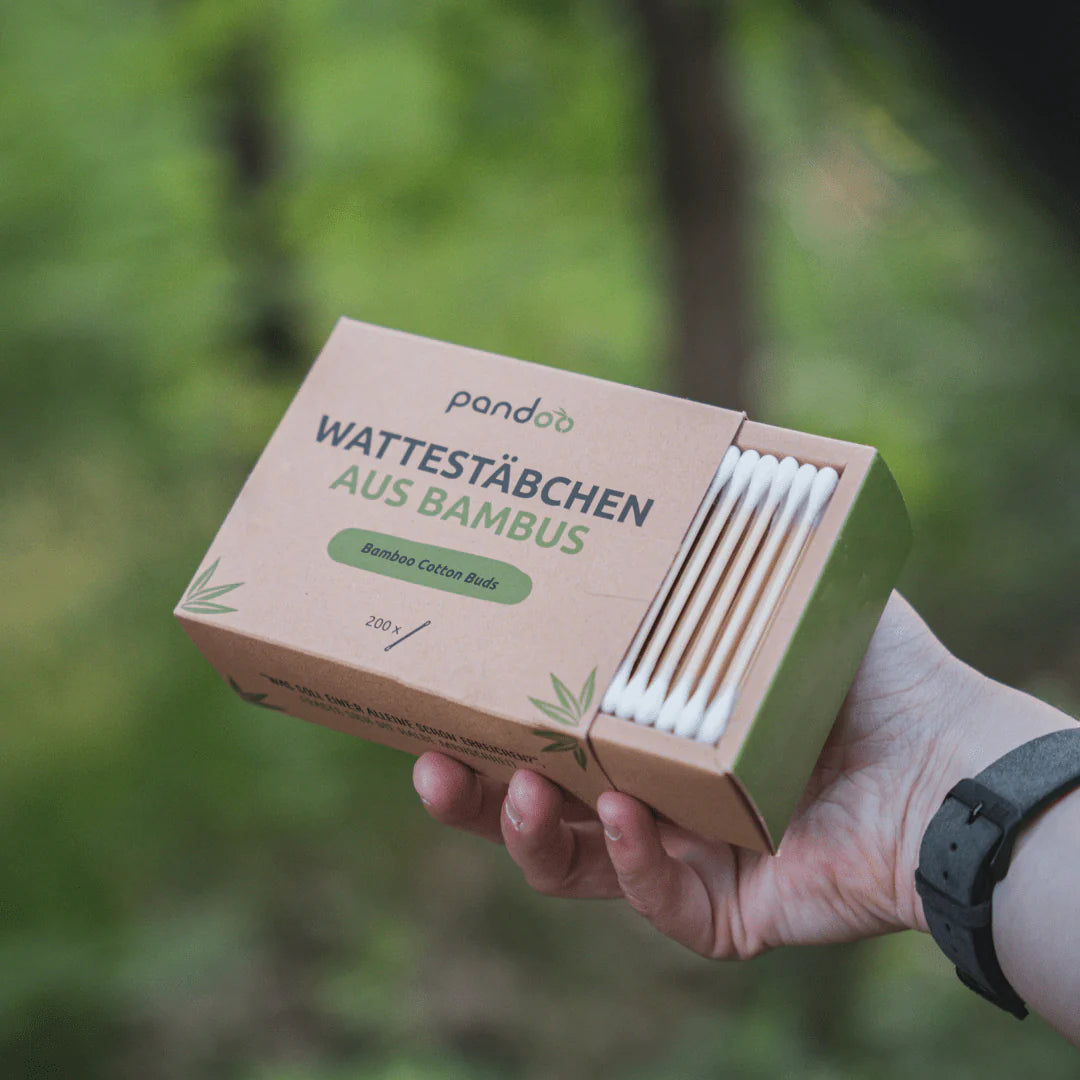 Bamboo cotton swabs (200 pieces)