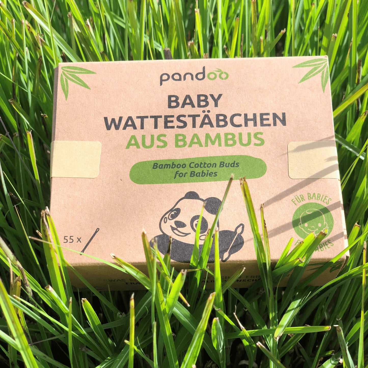 Bamboo cotton swabs (200 pieces)