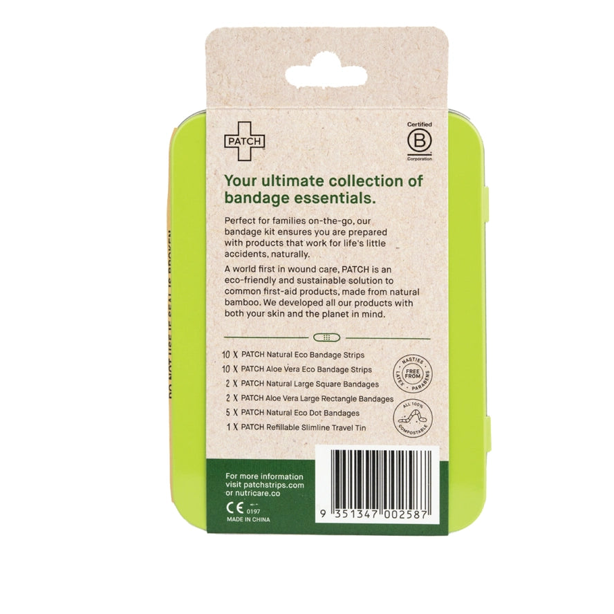 PATCH - Bambus-Pflaster-Set/Reiseset neutral