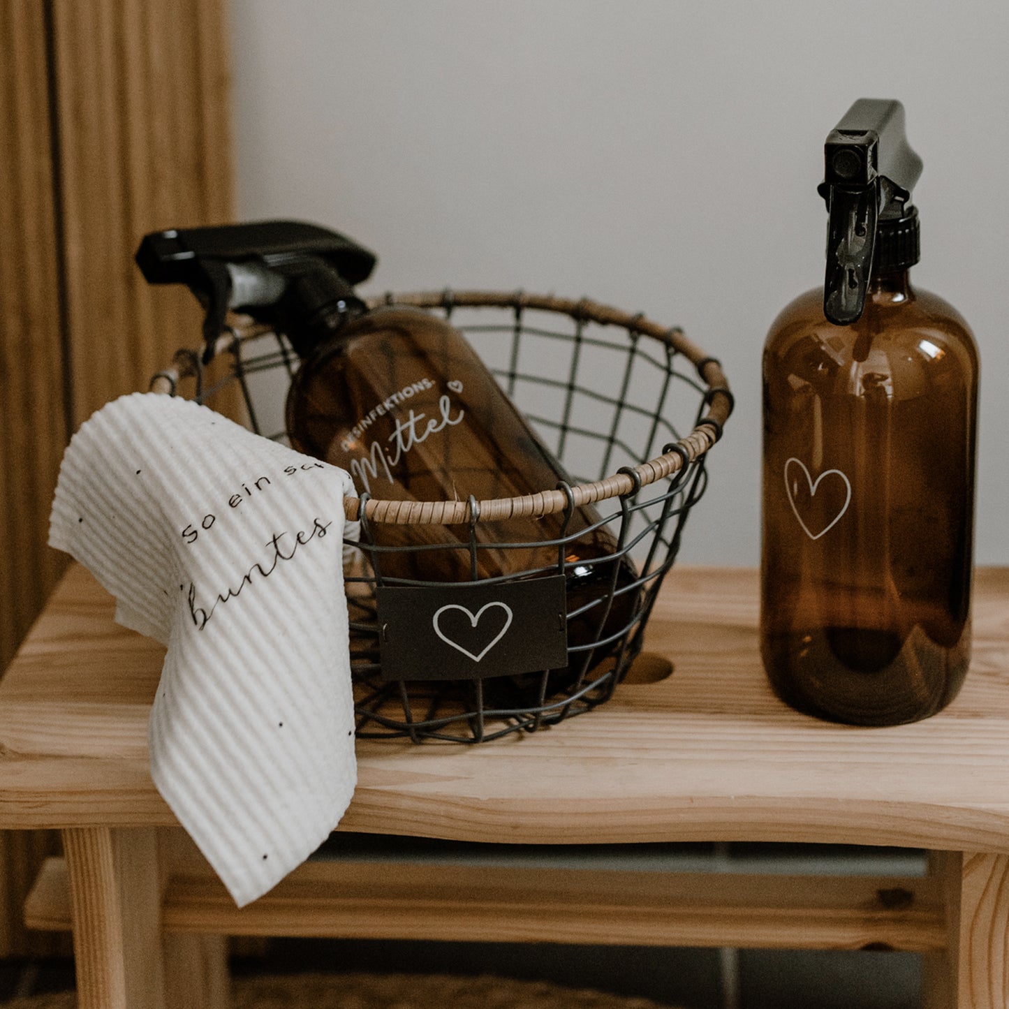 Spray bottle heart 500ml