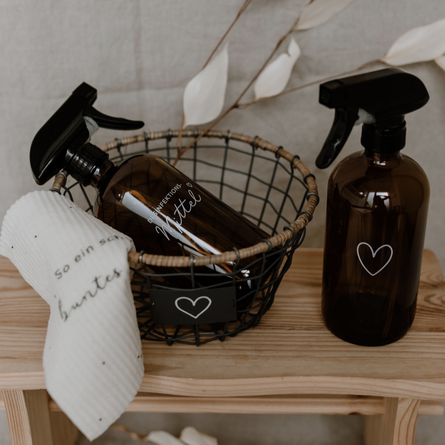 Spray bottle heart 500ml