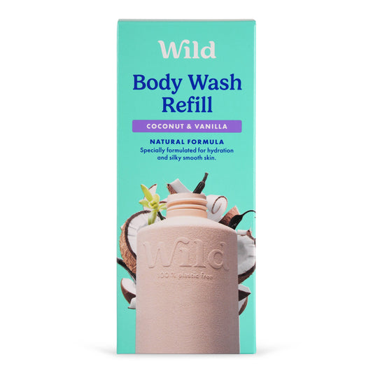 Wild - Duschgel Refill "Coconut & Vanilla", 300 ml