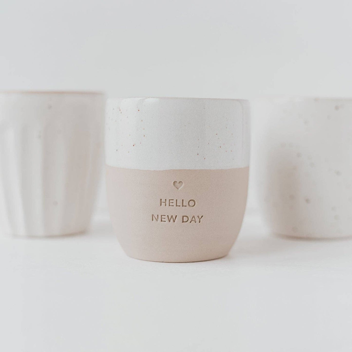 Becher "Hello New Day"