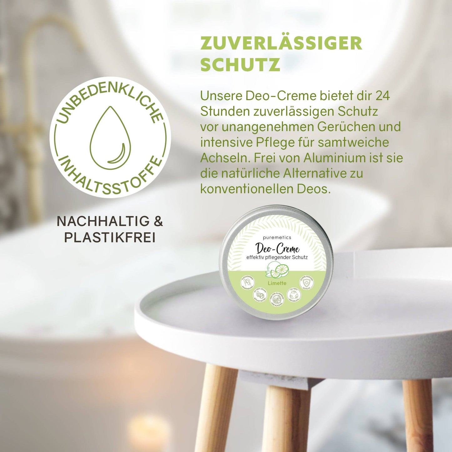 Crème déodorante 'Lime'